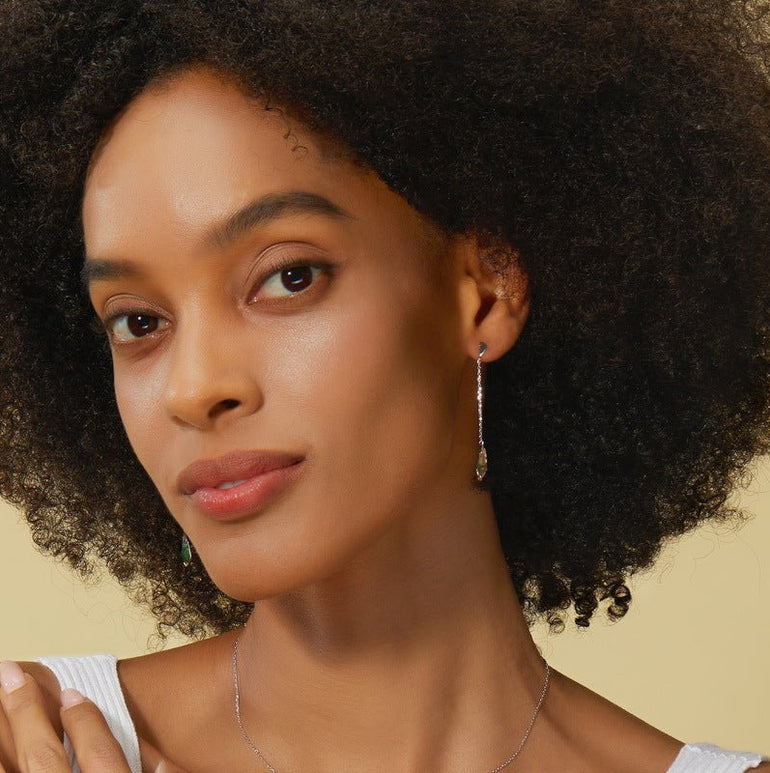 Moss Prism Earrings - Serene Western