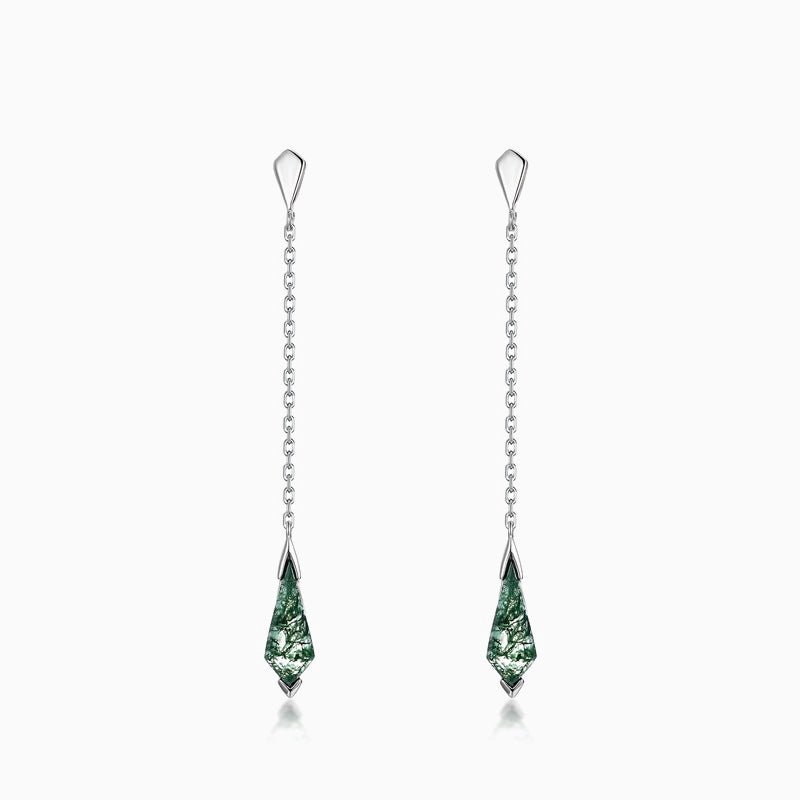 Moss Prism Earrings - Serene Western