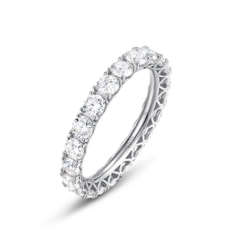 Muse Circle Ring - Moissanite - Serene Western