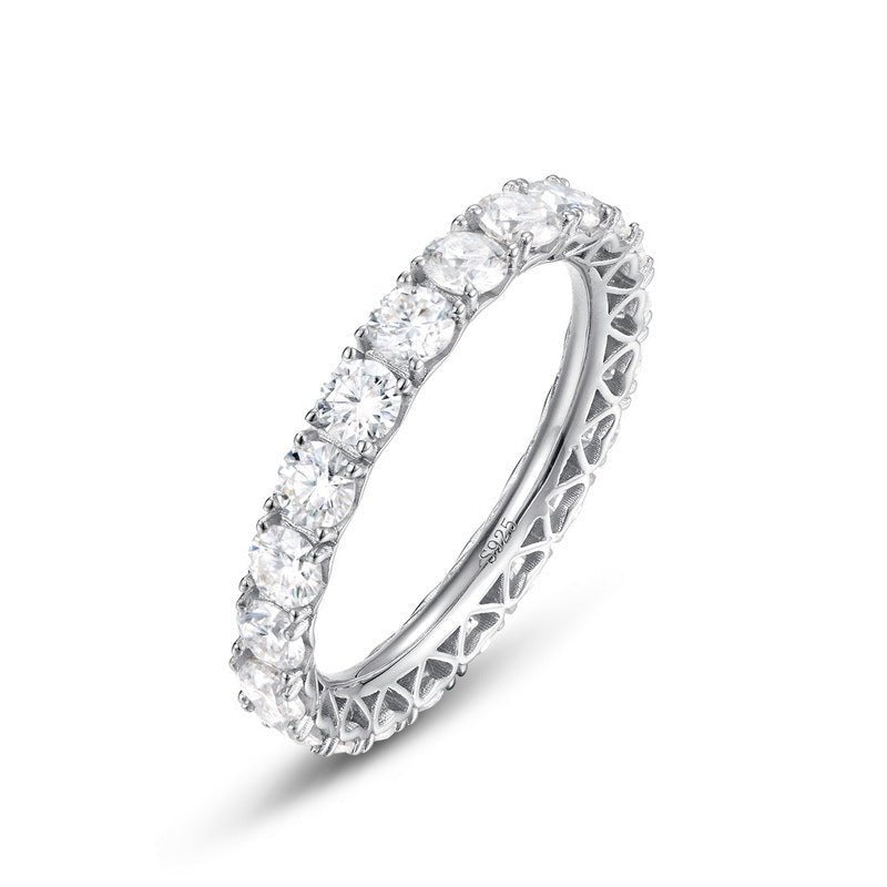 Muse Circle Ring - Moissanite - Serene Western