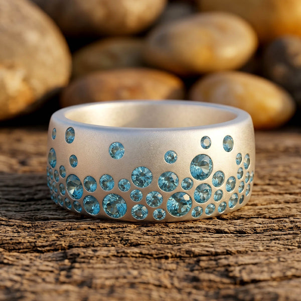 Knuten kraft-ring - Vit