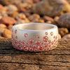 Nebula Drop Ring - Rose Quartz