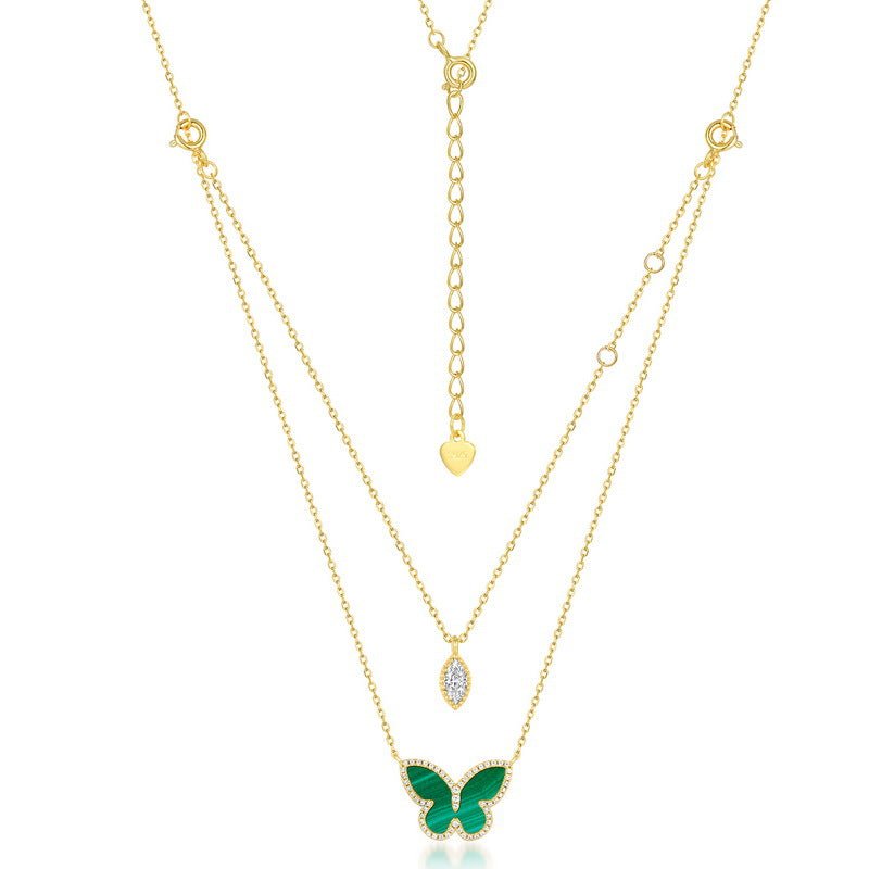 Papillon Layered Necklace - Serene Western
