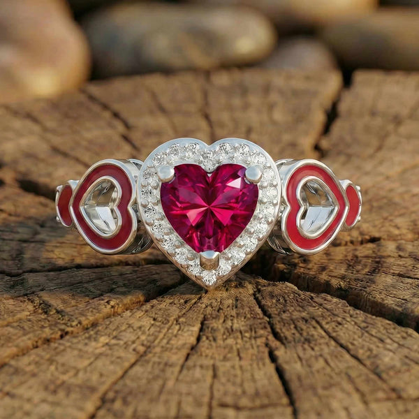 Löfte Rosering - Akvamarin