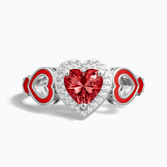 Passion Heart Ring - Ruby - Serene Western