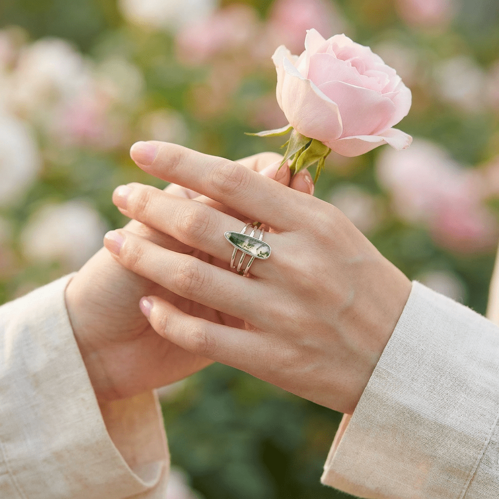 Pebble Ripple Ring - Serene Western