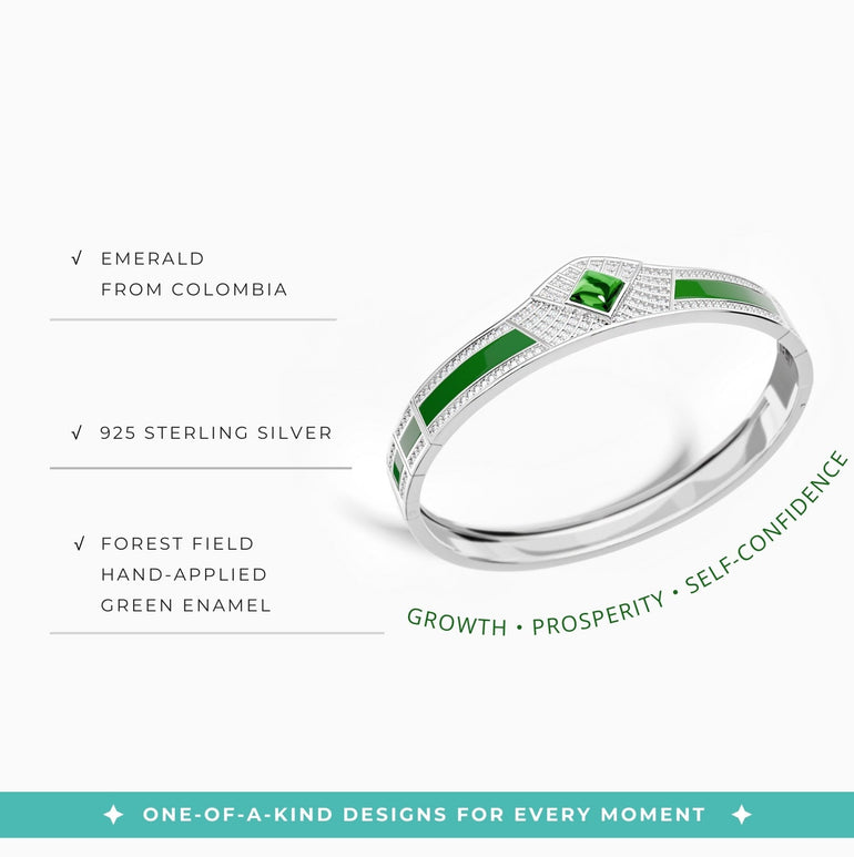 Pioneer Spirit Bracelet - Emerald - Serene Western