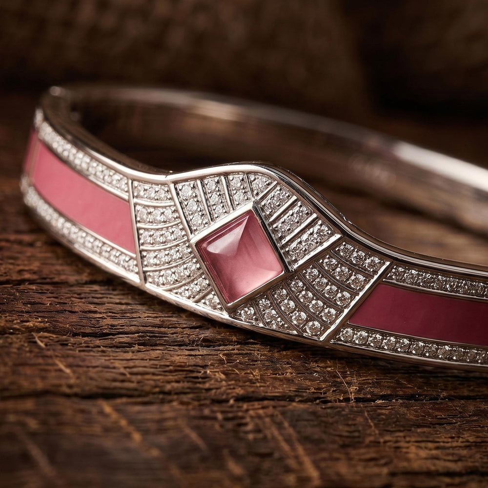 Pioneer Spirit Bracelet - Rose Quartz - Serene Western
