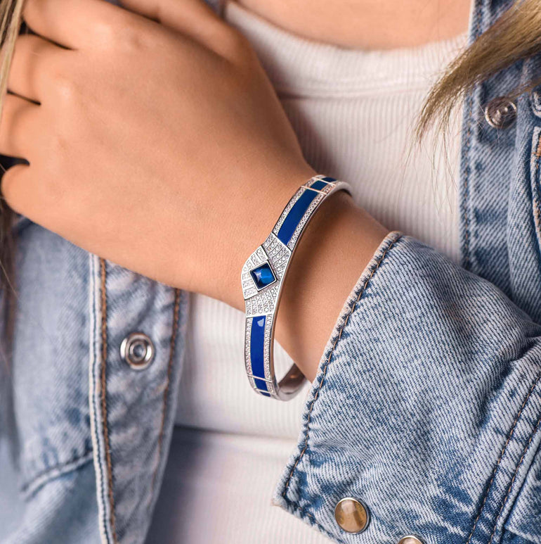 Pioneer Spirit Bracelet - Sapphire - Serene Western