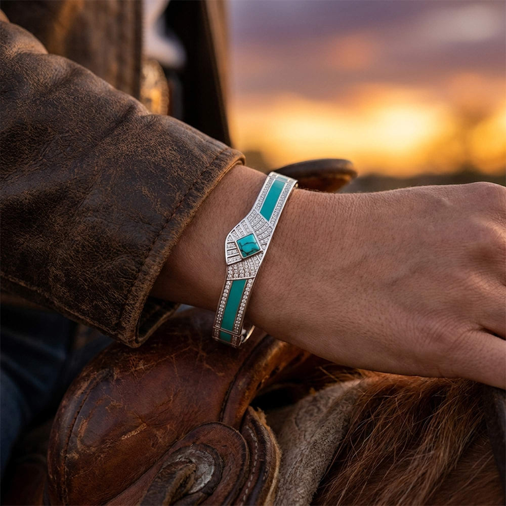 Pioneer Spirit Bracelet - Turquoise - Serene Western