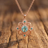 Prairie Insignia Necklace - Aquamarine