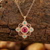 Prairie Insignia Necklace - Ruby