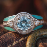 Brave Belt Ring - Aquamarine - Product showcase video thumbnail