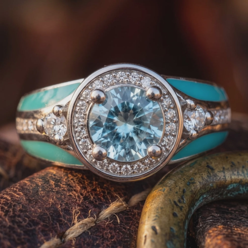 Brave Belt Ring - Aquamarine - Product showcase video