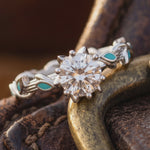 Promise Rose Ring - Moissanite - Product showcase video thumbnail