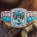 Aurora Guardian Ring - Aquamarine - Product showcase video thumbnail