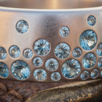 Nebula Drop Ring - Aquamarine - Product showcase video thumbnail