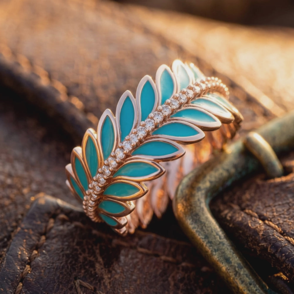 Eternal Spring Ring - Turquoise - Product showcase video
