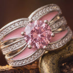 Intersect Radiance Ring - Rose Quartz - Product showcase video thumbnail