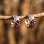 Promise Love Earrings - Amethyst - Serene Western thumbnail