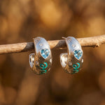 Promise Love Earrings - Aquamarine - Serene Western thumbnail