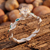Promise Rose Ring - Moissanite