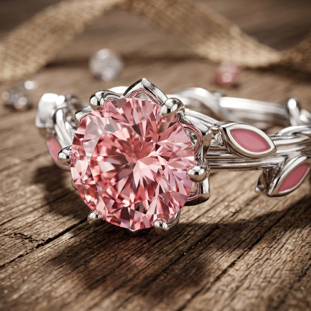 Promise Rose Ring - Rosenkvarts - Serene Western