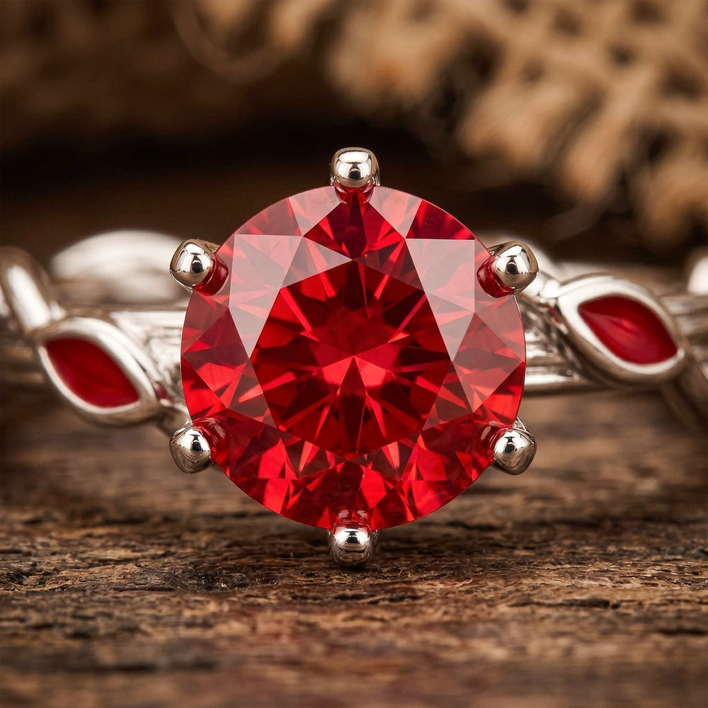 Promise Rose Ring - Ruby - Serene Western