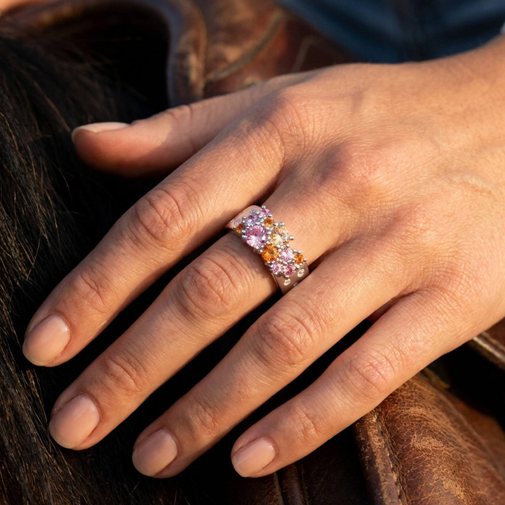 Reef Reverie Ring - Rose Quartz - Serene Western