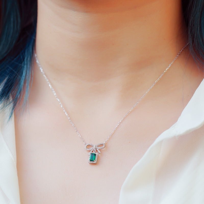 Ribbon Promise Necklace - Serene Western