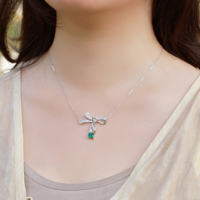 Ribbon Wish Necklace - Serene Western