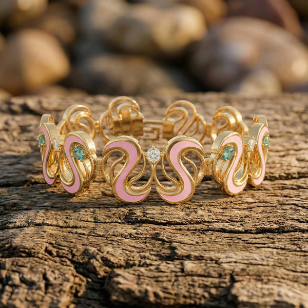 River Muse Bracelet - Pink