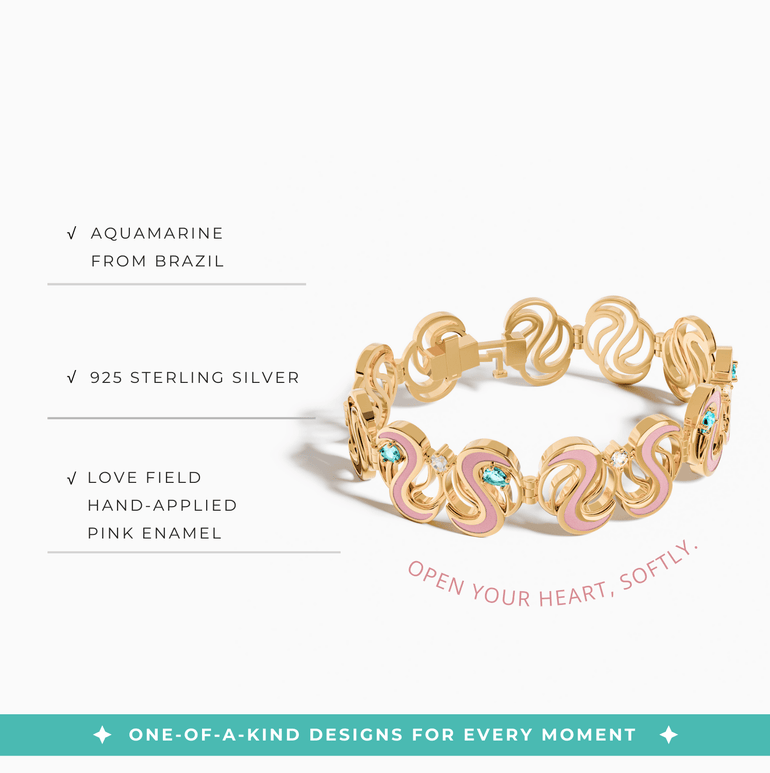 River Muse Bracelet - Pink - Serene Western