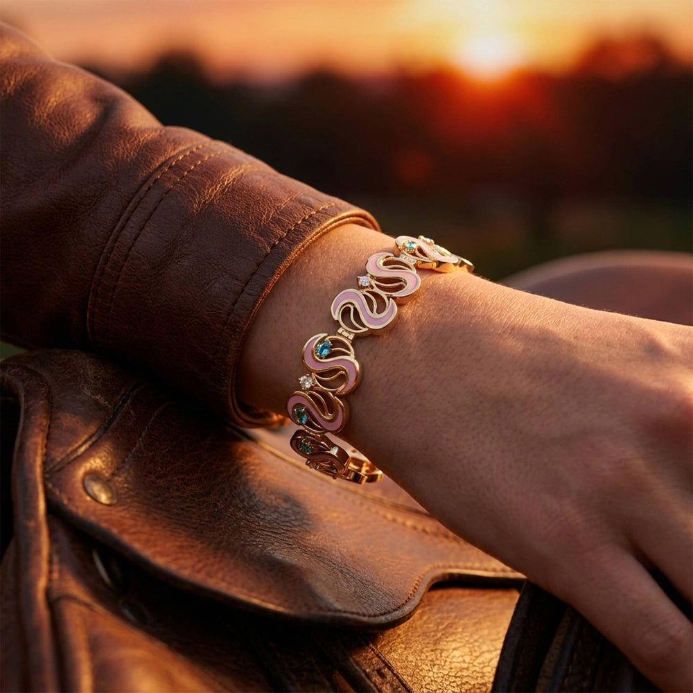River Muse Bracelet - Pink - Serene Western