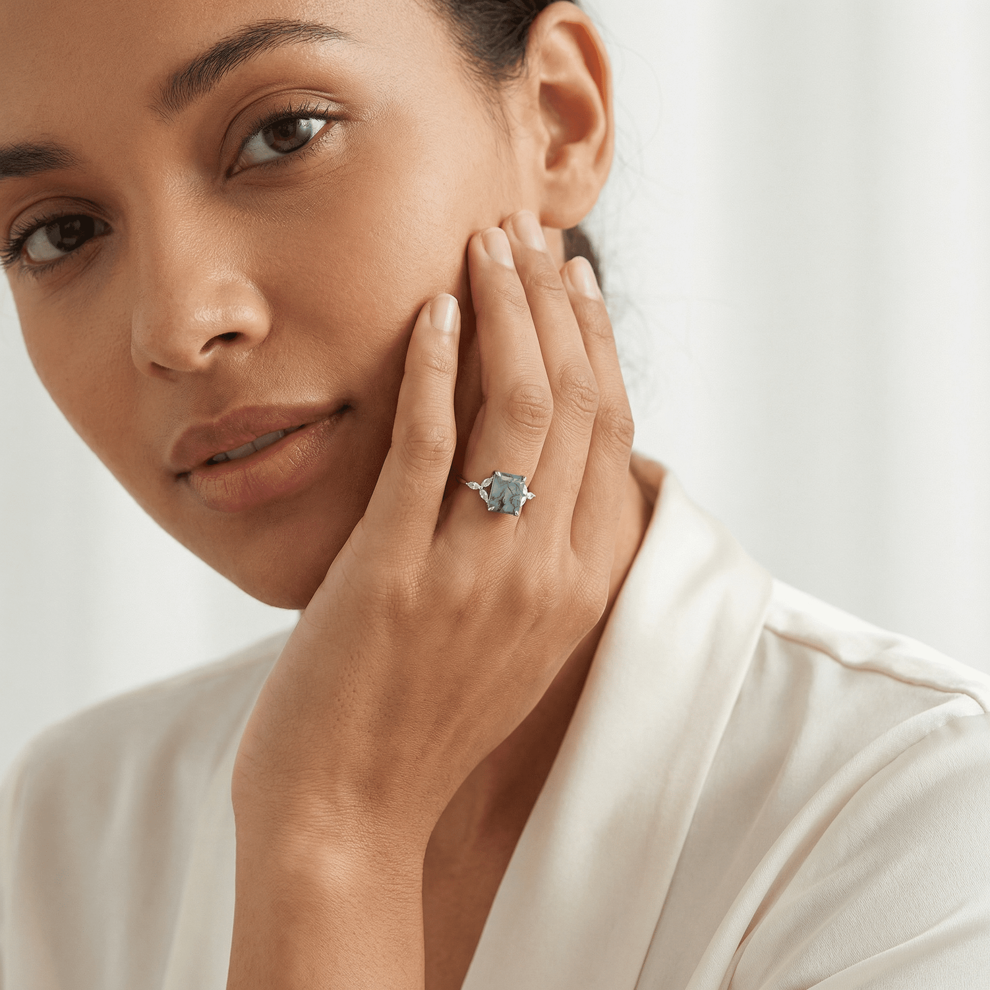 Riverlight Square Ring - Serene Western