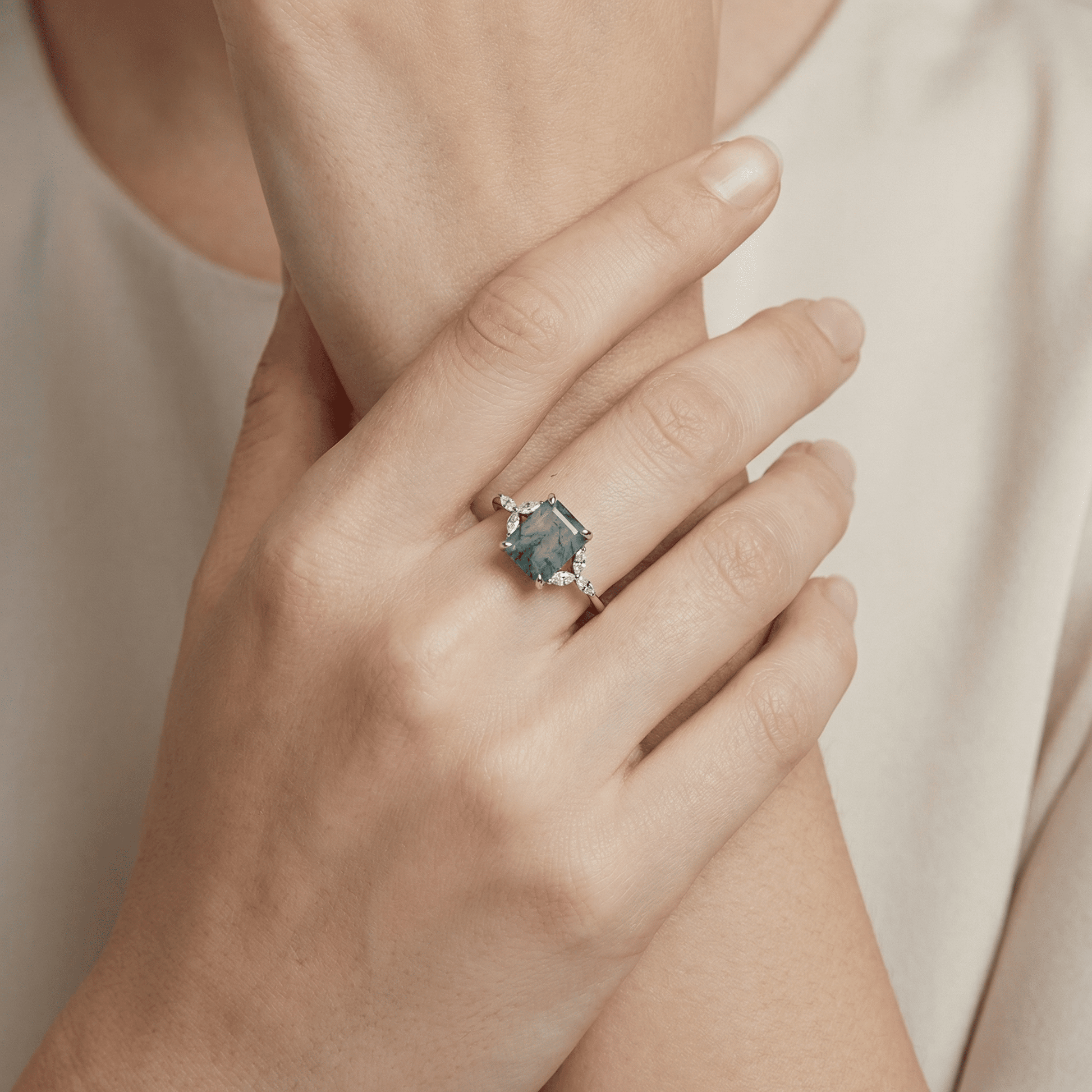 Riverlight Square Ring - Serene Western