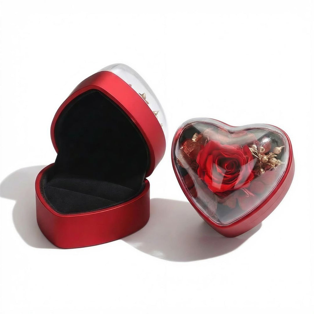 Rose Heart Jewelry Box - Serene Western