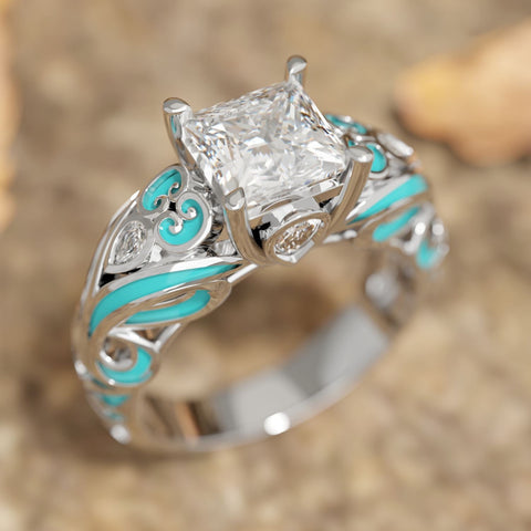 Bague de flamme glaciaire