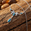 Collier en bois de cerf sacré