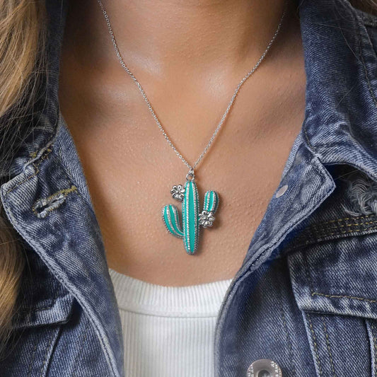 Saguaro Bloom Necklace - Serene Western