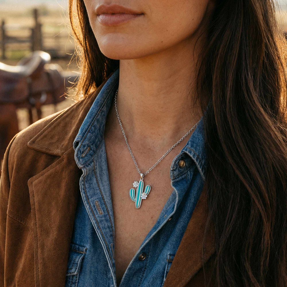 Saguaro Bloom Necklace - Serene Western