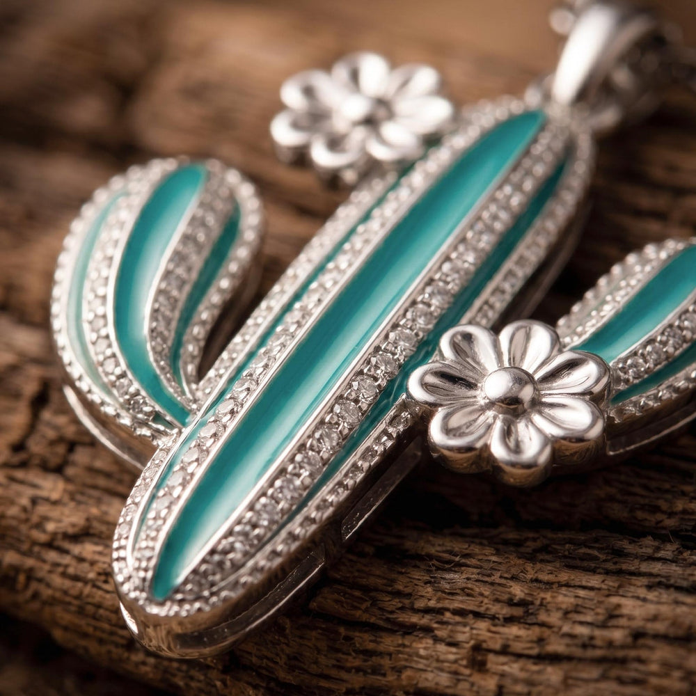 Saguaro Bloom Necklace - Serene Western