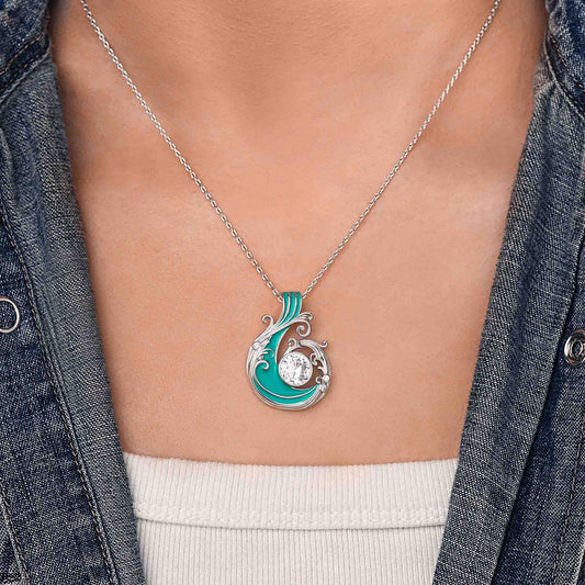 Savanna Swirl Necklace - Serene Western