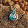 Savanna Swirl Necklace - Moissanite