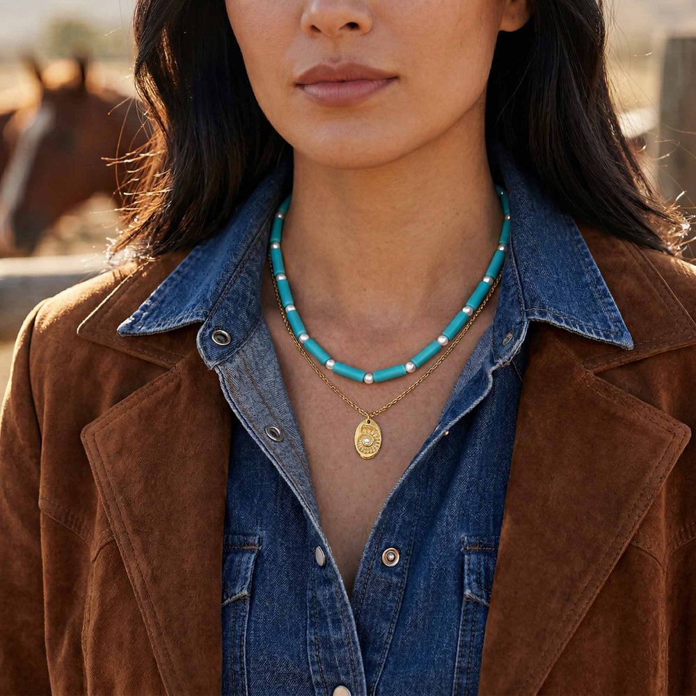 Sea Goddess Necklace - Serene Western