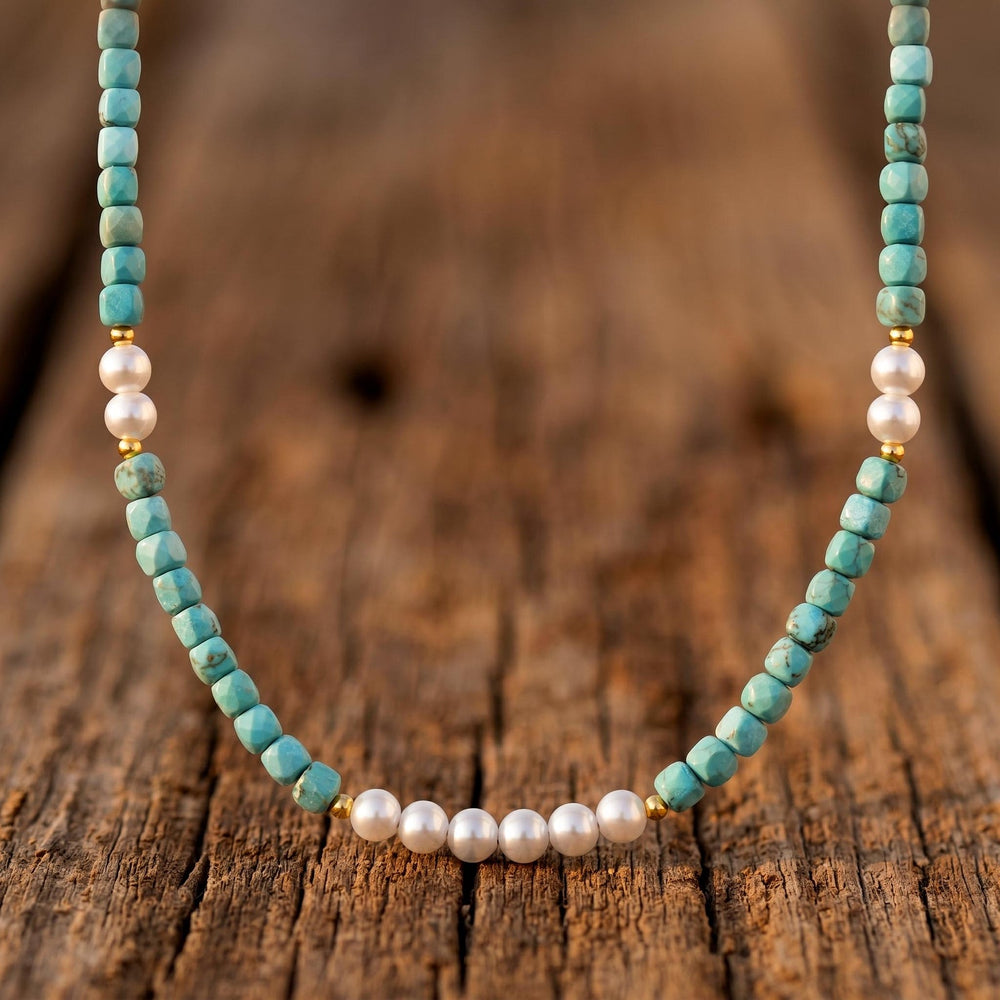 Seabreeze Turquoise Necklace - Serene Western