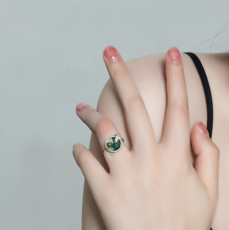 Serpent Embrace Ring - Serene Western