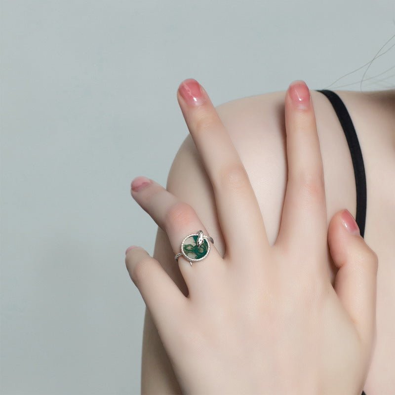 Serpent Embrace Ring - Serene Western