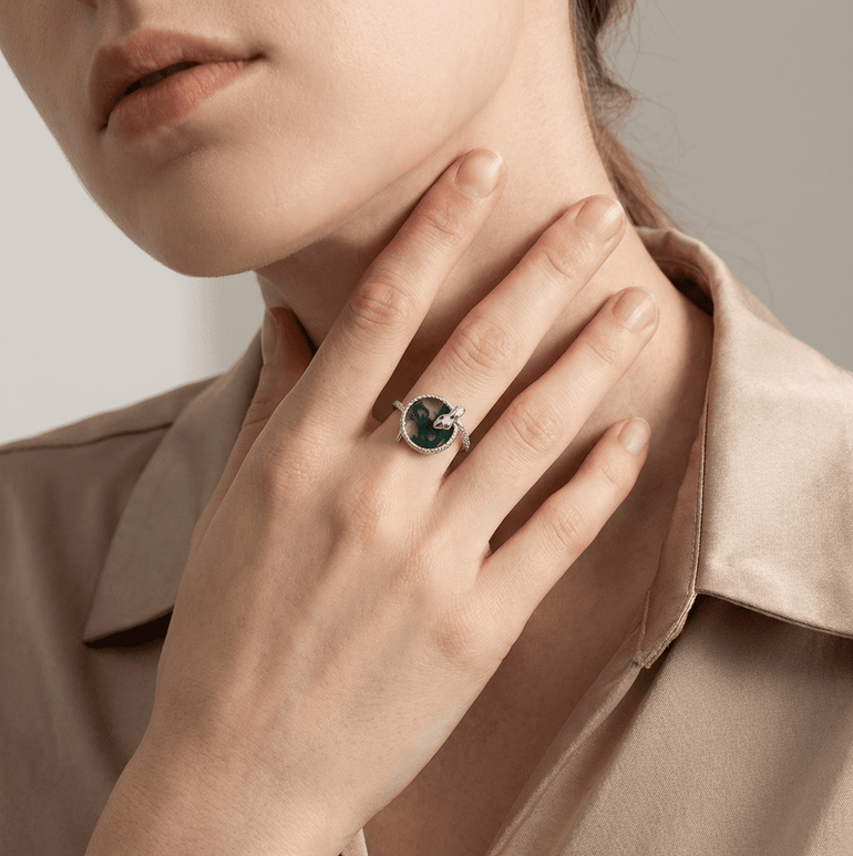Serpent Embrace Ring - Serene Western