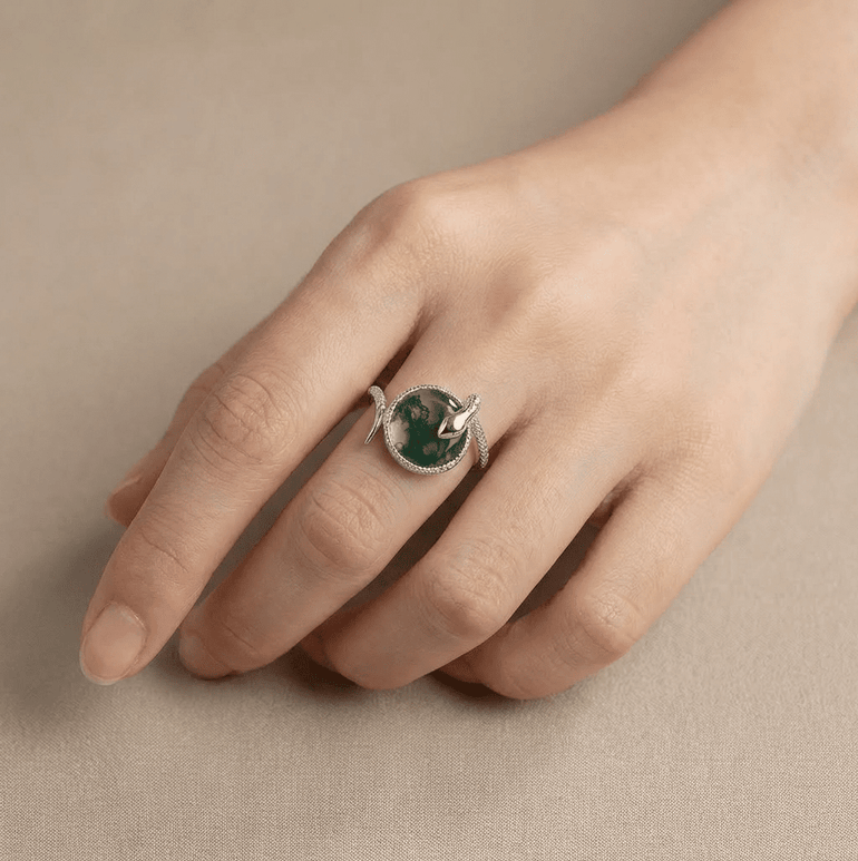 Serpent Embrace Ring - Serene Western